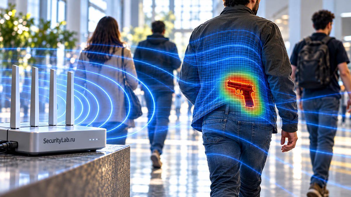 Исследователи научили Wi-Fi находить скрытый пистолет с точностью до 91.5%